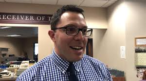 Greece Receiver of Taxes discusses crowd looking to prepay taxes