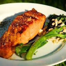Sweet Glazed Salmon Recipe Salmon Recipes Salmon Glaze Recipes Glazed Salmon