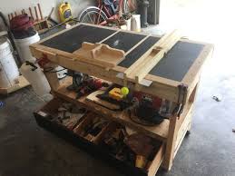 Black And Decker Firestorm Table Saw Rip Fence Homemade Tablesaw Router Table With Sled Rip Fence Carpinteria