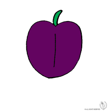 Per fare conoscere ai bambini questo frutto tipico della primavera che, in realtà, viene raccolto alla fine dell'autunno e lasciato riposare per qualche mese sulla paglia in modo che diventi dolce e commestibile. Disegno Di Prugna A Colori Per Bambini Disegnidacolorareonline Com