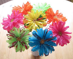007 Crafts Plastic Bag Crafts Paper Flowers