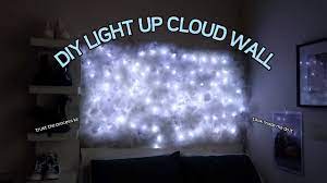 Tiktok Made Me Do It Diy Light Up Cloud Wall Youtube