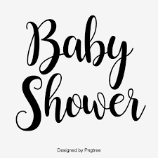 Design Of Black Baby Shower Font In 2020 Baby Shower Fonts Baby Shower Black Babies