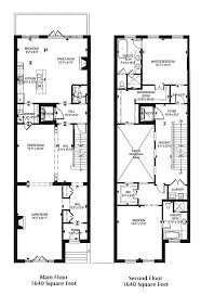 1 St Thomas Townhouses Floor Plans B C 4185 Square Feet Yorkville Toronto Levels 1 2 Victoria Boscariol Chestnut Park Real Estate