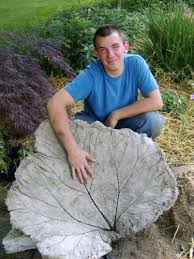 Bird In Bird Bath Video How To Make A Large Leaf Birdbath Diy Project Garden Stew Forums Website Share A Step By Step Pictur Backyard Diy Projects Easy Backyard Diy Concrete Bird Bath