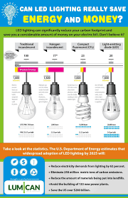 Save Energy And Money Lumican Led Lighting And Energy Efficiency Solutions Energy Saving Lighting Led Lights Light Energy