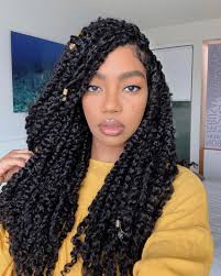 Black hair twist is a go to hair style that is normally rocked by african american women with natural the hairstyle also called a two strand twist can be worn for up to 2 weeks if properly maintained. 10 Passion Twist Styles To Rock Right Now Essence