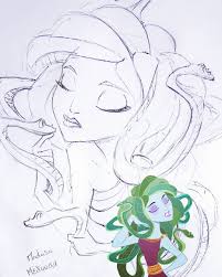 Gods School Quick Sketch And Digital Version Of Medusa Medusa, (since 2004 medusa4) is a cad program used in the areas of mechanical and plant engineering by manufacturers and engineering, procurement and construction (epc) companies. gods school quick sketch and