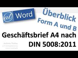 Zoomalia.com, l'animalerie en ligne au meilleur prix. Din 5008 Geschaftsbrief Form A Und B Word Youtube