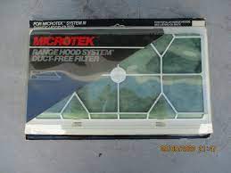 2 New Microtek System Iv Ductless Range Vent Hood Filters 99061616a Broan Sears Major Appliances Home Garden
