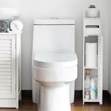 Check spelling or type a new query. Amazon Com Small Bathroom Storage Corner Floor Cabinet With Doors And Shelves Thin Toilet Vanity Cabinet Narrow Bath Sink Organizer Towel Storage Shelf For Paper Holder White By Aojezor Home Kitchen