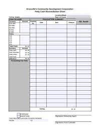 Cash drawer reconciliation form daway dabrowa co. 20 Petty Cash Reconciliation Templates In Pdf Doc Excel Free Premium Templates