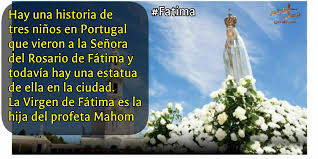 z.kazemi on Twitter: "????????Hay una historia de tres niños en Portugal que  vieron a la Señora del Rosario de Fátima y todavía hay una estatua de ella  en la ciudad. La Virgen