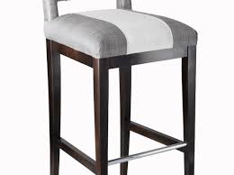 Grau Und Weiss Zuruck Stuhl Streifen Design Zahler Schemel Mit Ruckseiten Elegante Moderne Fur Wunde Modern Rustic Furniture Bar Stools Furniture Design Modern