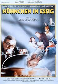 Premier d'une longue série de films de chabrol produits par chabrol s'amuse beaucoup en compagnie d'une galerie de monstres pervers, méchants ou tout simplement fous et criminels, à l'image de ce médecin. Poulet Au Vinaigre