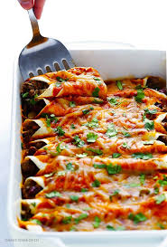 Beef Enchiladas Gimme Some Oven Recipe Enchilada Recipes Mexican Food Recipes Beef Enchilada Recipe