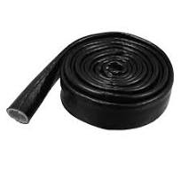 5/16 ID Heat Shield Fire Sleeve - 10FT Silicone Coated Fiberglass Tape