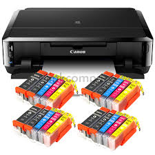 5 single inks, up to 9600dpi, min 1pl quality. Canon Pixma Ip7250 Drucker Cd Bedruckung Duplex Foto Wlan Usb 20x Xl Tinte Ebay