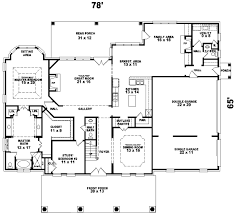 There are many plantation homes preserved throughout the south, usually built on large pieces of land. Plantation House Plan 4 Bedrooms 3 Bath 3792 Sq Ft Plan 6 1173