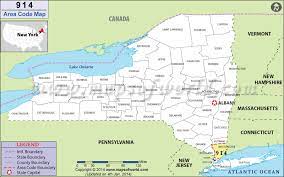 The following map shows the coverage of 914 area code. 914 Area Code Map Where Is 914 Area Code In New York