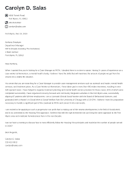 Non Profit Cover Letter Samples Ready To Use Templates