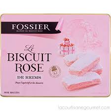 Fossier Pink Lady Fingers In Metal Tin 24 Biscuits 7oz 200g Pink Ladies Metal Tins Biscuits