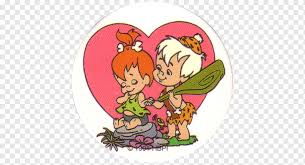 Pebbles Flinstone Bamm-Bamm Rubble Wilma Flintstone Betty Rubble Barney  Rubble, others, love, food, heart png | PNGWing