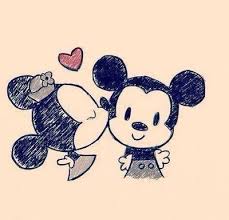 Print On A Shirt Or So Amazing Sweet Cute Disney Heart Love Mickey Mouse Minnie Mouse Mickey Drawing Mickey Mouse Drawings Minnie Mouse Drawing