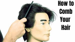Detangle your hair from your tips to your roots to avoid pulling on your hair. How To Comb Your Hair Thesalonguy Youtube