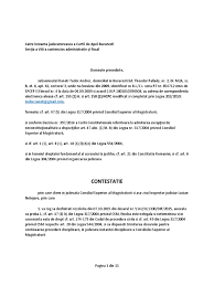 84/1995, republicat în monitorul oficial al româniei, partea i, nr. Model Contestatie Inspectia Judiciara 4