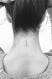 Also, tattooing the neck can be painful. Tiny Back Of The Neck Tattoo Ideas Cute Girl Tattoos Hidden Tattoos Tattoos