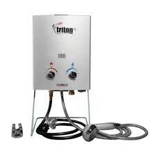 Electric water heaters have dedicated circuits. Take The Comfort Of Hot Water With You On Your Next Rv Adventure Or Camping Trip Or Just Have It Availabl Portable Water Heater Hot Water System Solar Heating