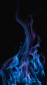 Wallpaper Aesthetic Black And Blue Background Blue And Purple Flame In 2020 Black And Blue Wallpaper Black And Blue Background Dark Purple Aesthetic
