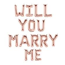 Picking out decor that reflects their unique interests is undeniably romantic. 16 Rose Gold Will You Marry Me Foil Balloon Banner Online Party Supplies