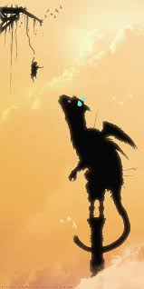 Trico The Last Guardian Plunge By Zyden On Deviantart Shadow Of The Colossus Art Guardian