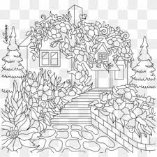 With printable fairy coloring pages made available through the internet, parents' jobs become a lot easier. Cottage Coloring Pages Named Coloring B110 Mile