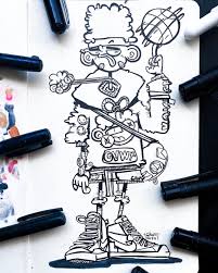 Gawx Art On Instagram Working On A New Character Ohh Yeah Haven T Posted In A While But I M Finally Doodle Art Drawing Doodle Art Designs Cute Doodle Art