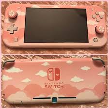 Cute solid pastel nintendo switch lite skin | choose your color $20.00 $26.00. Pastel Rose Gold Sky Clouds Full Wrap Vinyl Skin For Nintendo Etsy Nintendo Switch Accessories Nintendo Lite Nintendo Decor