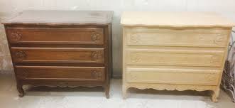 Commode Avant Apres Bois Brut Aerogommage Bois