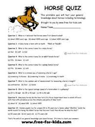 Jan 04, 2020 · there's so much to learn about horses.with all the different breeds, types and disciplines, a horse enthusiast can look forward to a lifetime of learning. Horse Quiz Free Kids Quizzes Games Horse Quiz Free Kids Quizzes Games Amp Pdf Pdf4pro