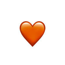Orange Heart Followforfollow Iphone Iphoneemoji Crown Emoji Freetoedit Remixit Iphone Stickers Cute Stickers Emoji