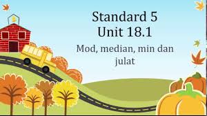 By abdul rahman a samad on nov 18, 2019. Upsr Darjah 5 Matematik Unit 18 Mod Median Julat Kekerapan Youtube