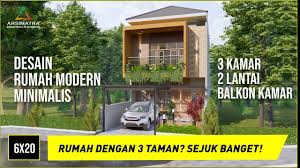 Semoga informasi ada artikel seputar model ruman minimalis ini. Inspirasi Desain Rumah Minimalis Modern 2 Lantai Dengan 3 Taman Asri Dalam Rumah Youtube