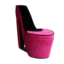 Valentino bow, beige/pink patent leather heels. Ore International Hb4363 High Heel Storage Chair Pink And Black Buy Online In Bahamas At Bahamas Desertcart Com Productid 26211661