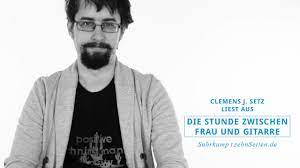 Clemens setz wurde 1982 in graz geboren. Clemens J Setz Vielleicht Ist Es Zeit Fur Etwas Ganz Anderes Video Auf Suhrkamp De