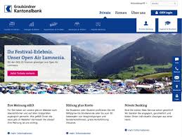 Entdecken sie, warum schaffhauser kantonalbank das unternehmen ist, das am besten zu ihnen passt. Internetauftritt Der Graubundner Kantonalbank Digitalbanking Und Retailbanking