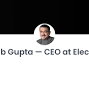 Profile Picture of Arnab Gupta — CEO at ElectrifAI - Comparably (@comparably.com) on Google