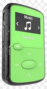 Add even more music via the microsd™ card slot for up to 18 hours of big sound. Clip Jam Green Left Sandisk Sdmx26 008g G46p 8 Gb Flash Mp3 Player Free Transparent Png Clipart Images Download