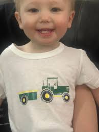 Definitely my boy is a tractor guy 😍