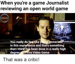 When You Re A Game Journalist Reviewing An Open World Game Subscribe You Really Do Fee Like You Re Immers In This Expierience And That S Something That I Think Has Been Done In A